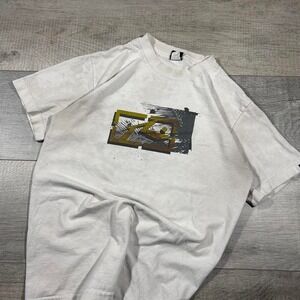 , rusty, surfboards surfwear skater graphic T-shirt, size small